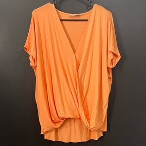 Double Zero Bubble Hem Blouse